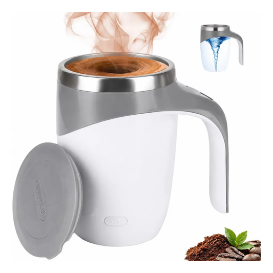 Taza térmica batidora de cafe