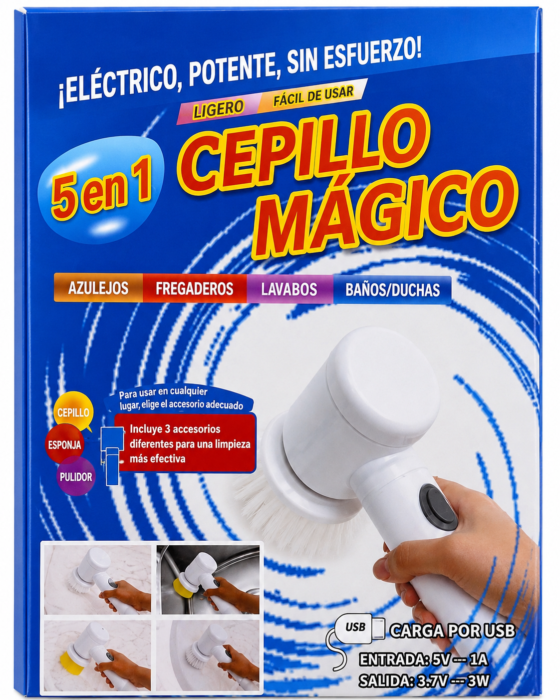 Cepillo MagicClean 5 en 1